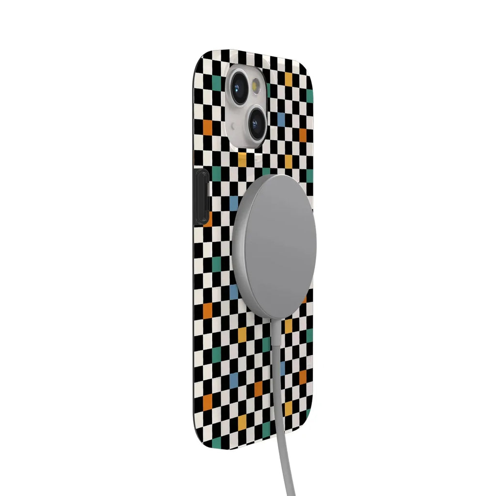 Old Skool | Retro Checkerboard Case