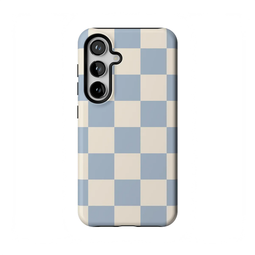 Fit Check | Light Blue Checkerboard Case