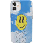 On Cloud Nine | Glitch Smiley Face Case