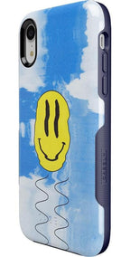 On Cloud Nine | Glitch Smiley Face Case