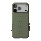 On the Dot | Olive Green Polka Dot Case