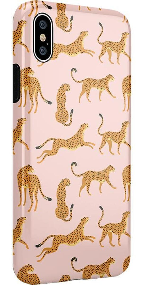 On the Prowl | Pink Leopard Print Case