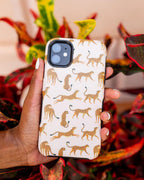 On the Prowl | Pink Leopard Print Case