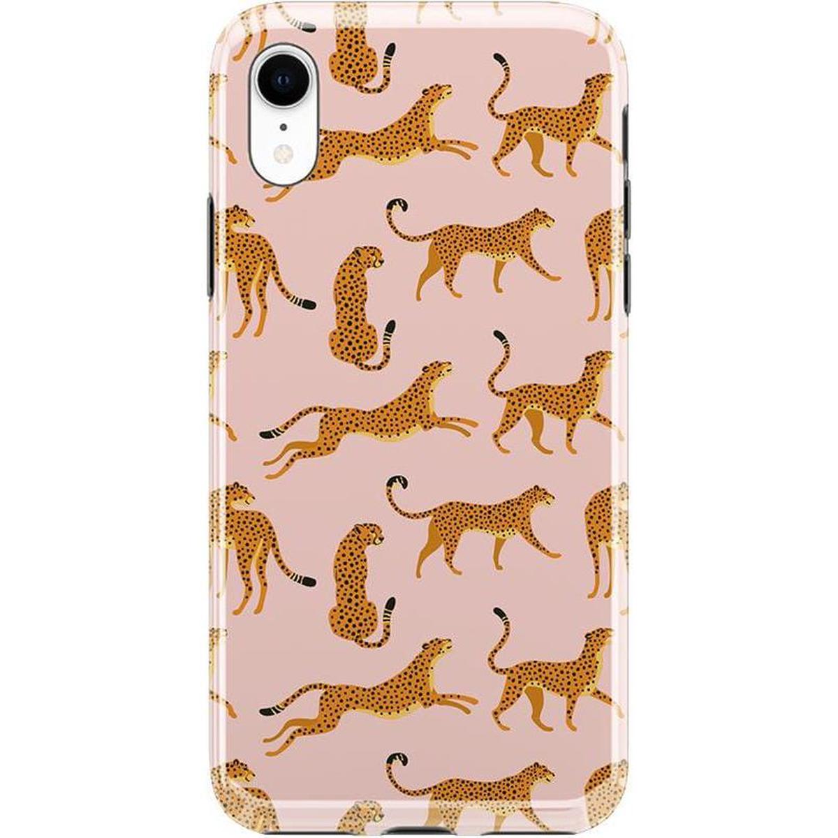 On the Prowl | Pink Leopard Print Case