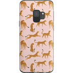 On the Prowl | Pink Leopard Print Samsung Case