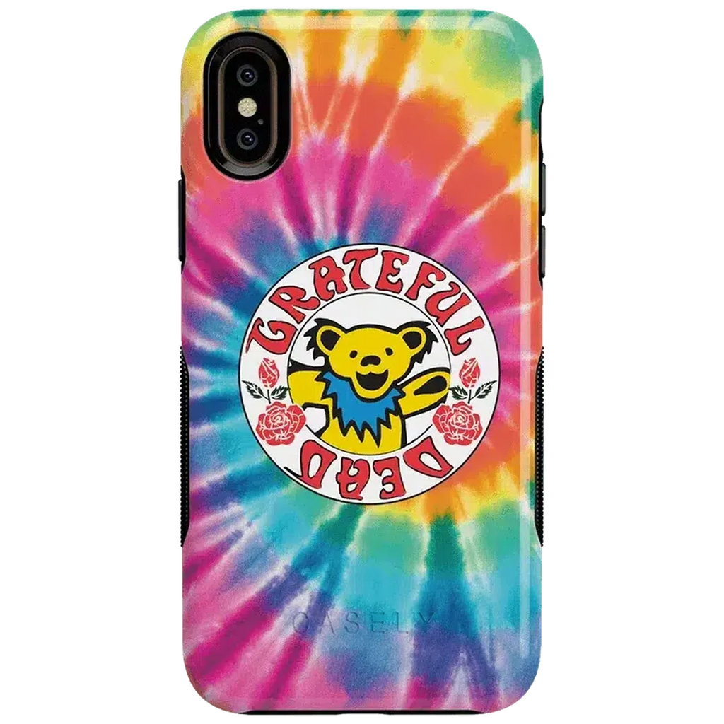 On Tour | Grateful Dead Tie Dye Sticker Case
