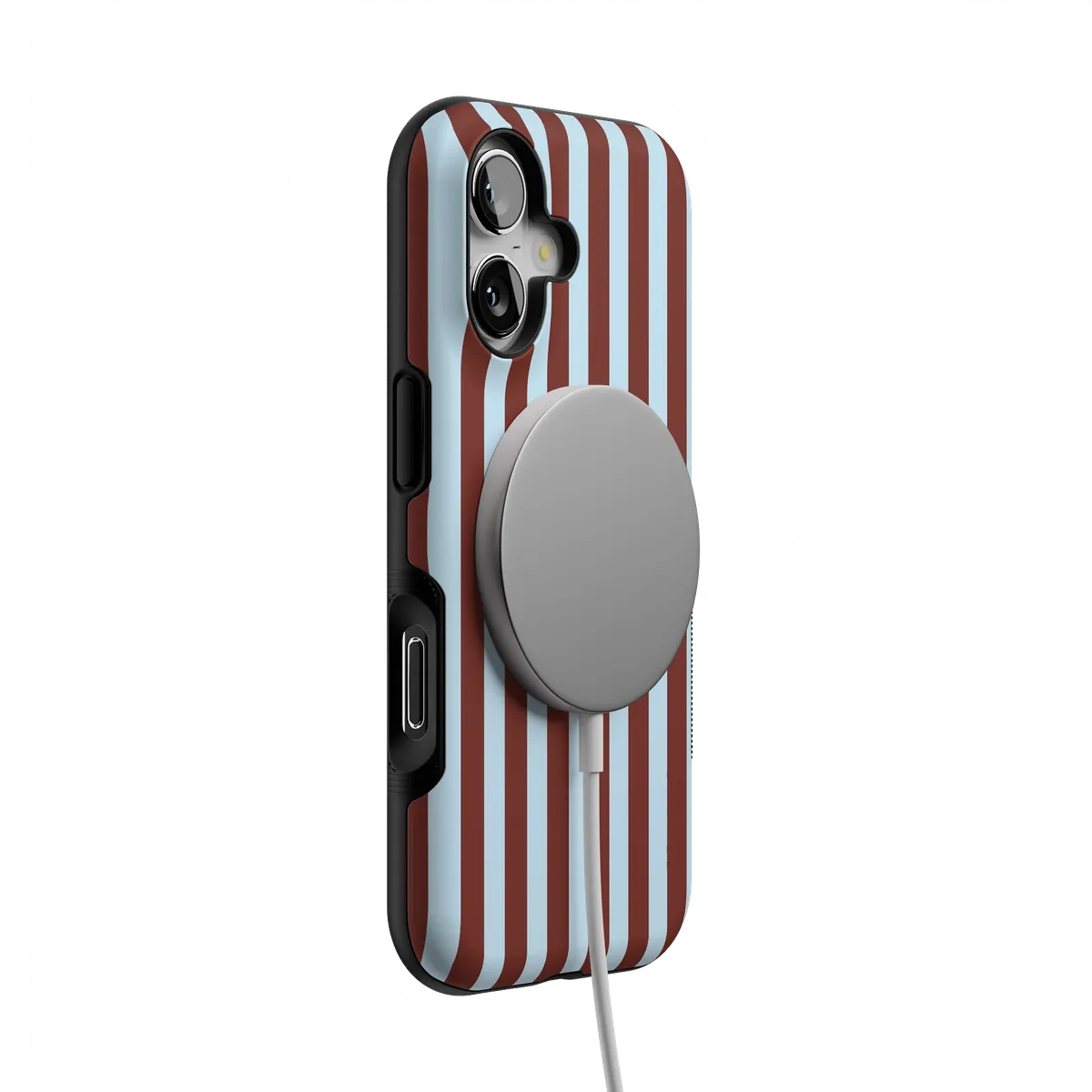 Sunday in Brooklyn | Blue Stripes Case
