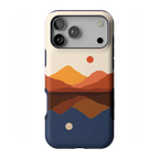 Opposites Attract | Day & Night Colorblock Mountains Case