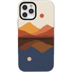 Opposites Attract | Day & Night Colorblock Mountains Case