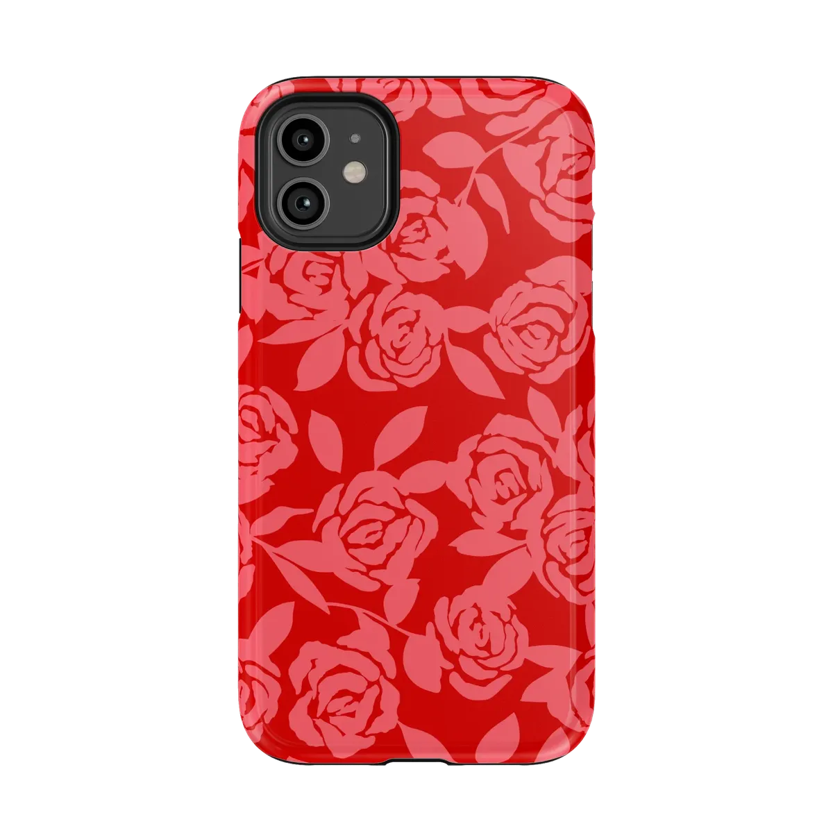 Final Rose | Red & Pink Floral Case