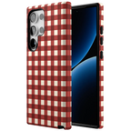 Checked Twice | Red Plaid Case