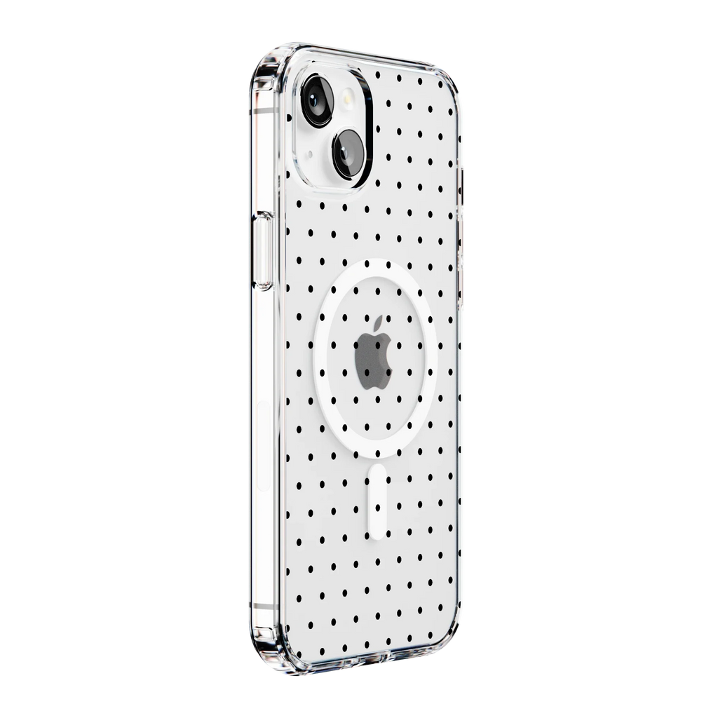 On the Dot | Black Polka Dot Case