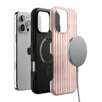 Pretty in Pastel | Blush Stripes Case