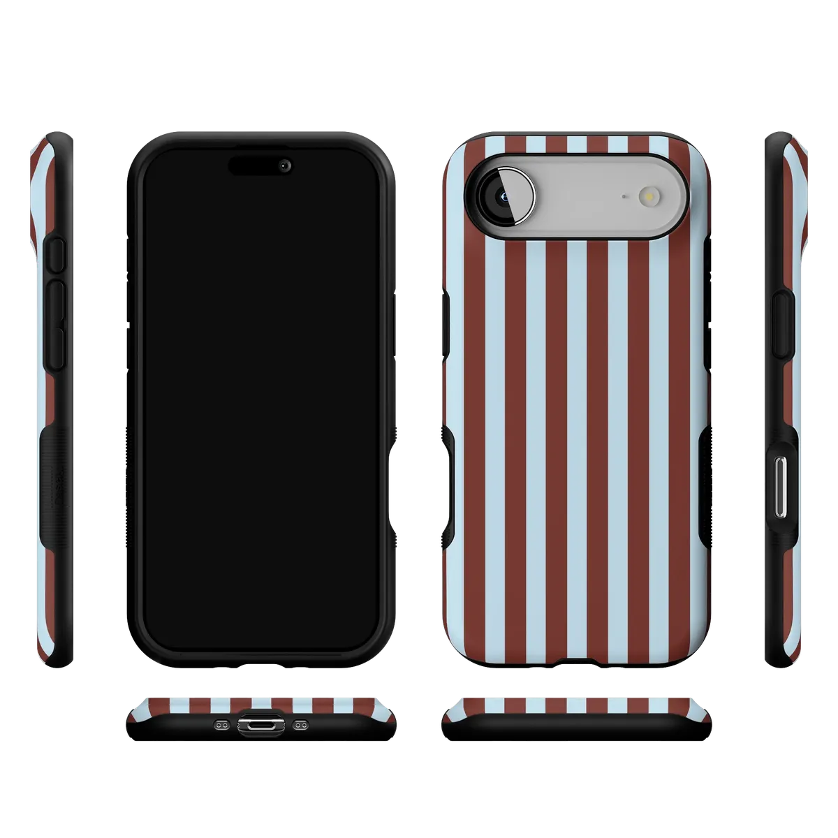 Sunday in Brooklyn | Blue Stripes Case