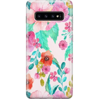 Out And About | Light Pink Floral Samsung Case