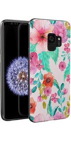 Out And About | Light Pink Floral Samsung Case
