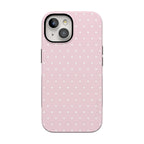 On the Dot | Pink & White Polka Dot Case