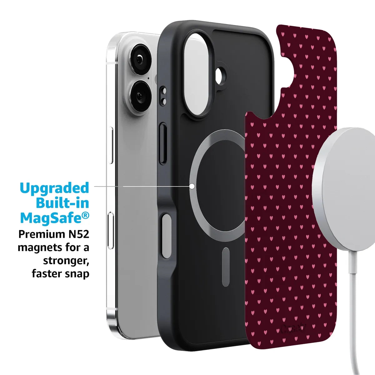 Heart Noir | Tiny Hearts Case