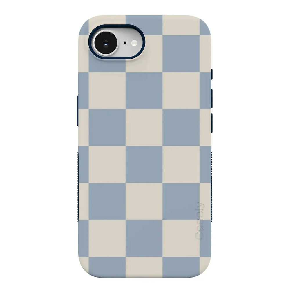 Fit Check | Light Blue Checkerboard Case