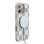 Fit Check | Light Blue Checkerboard Case