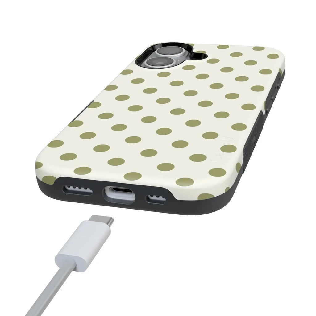Spotted in SoHo | Green Polka Dot Case