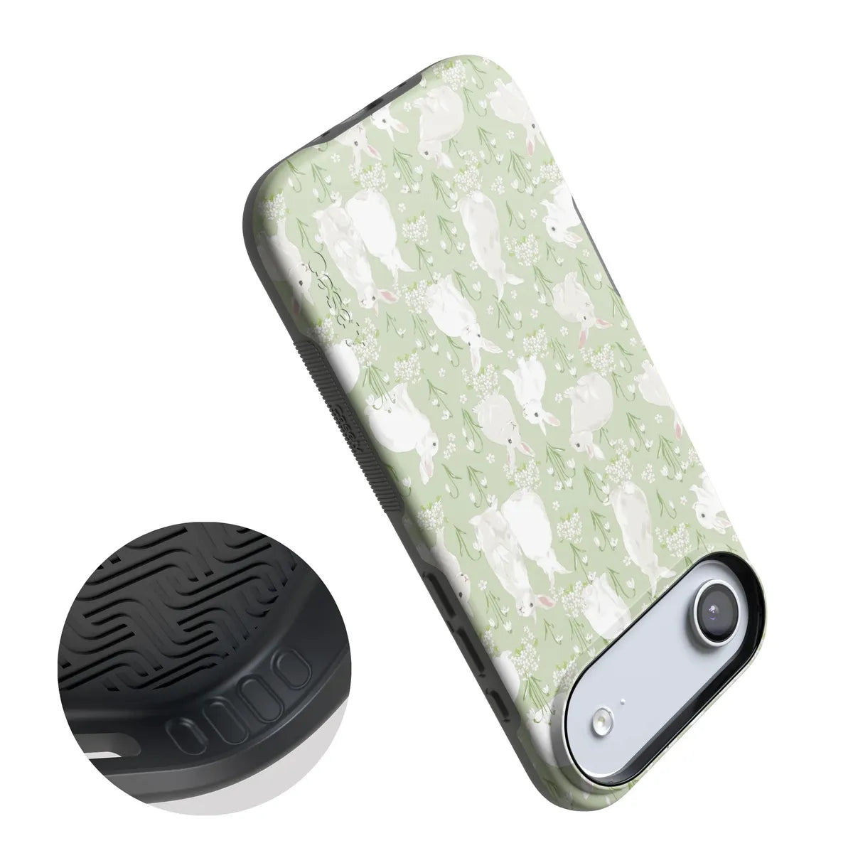 Hop to it | Green Bunny Case