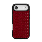 On the Dot | Maroon Polka Dot Case