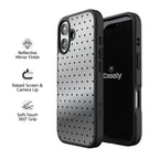 On the Dot | Black Polka Dot Case