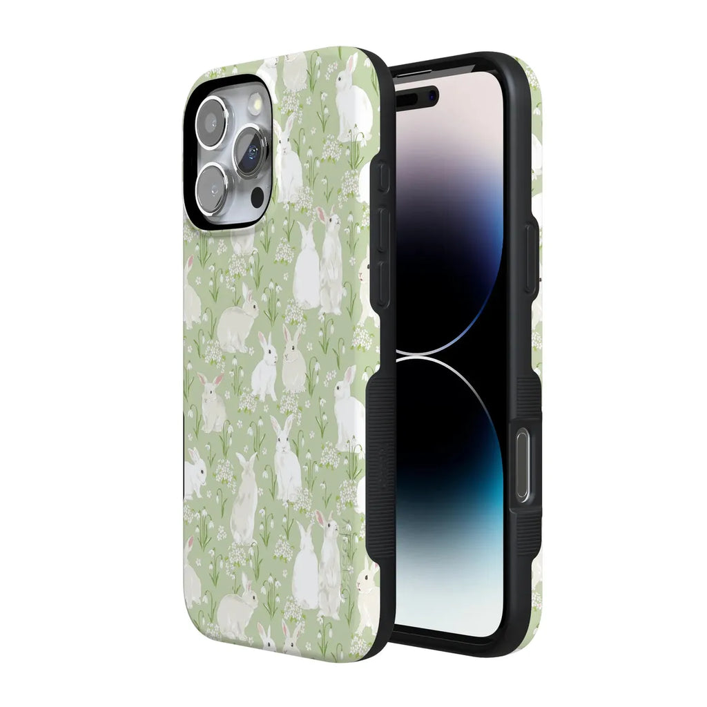 Hop to it | Green Bunny Case