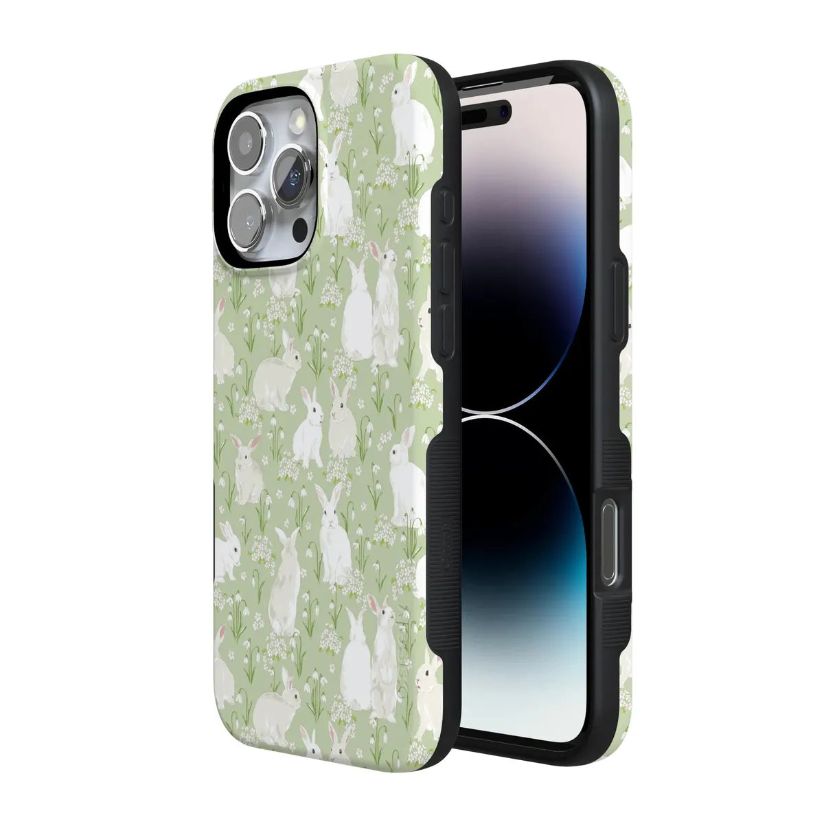 Hop to it | Green Bunny Case