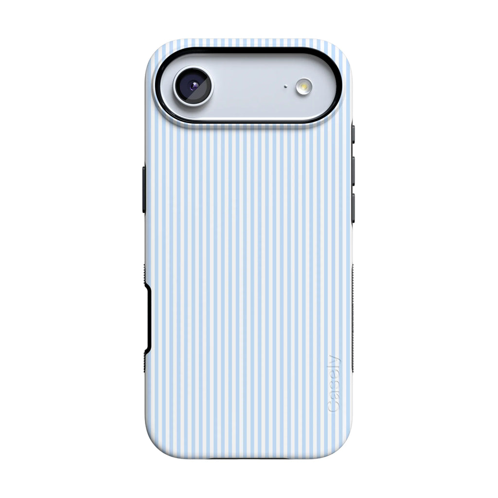 Stripes and the City | Light Blue Pinstripe Case