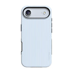 Stripes and the City | Light Blue Pinstripe Case