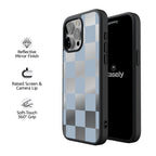 Fit Check | Light Blue Checkerboard Case