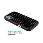 On the Dot | White Polka Dot Case