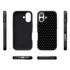 On the Dot | White Polka Dot Case