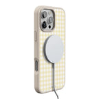 Pastel Picnic | Yellow Gingham Case