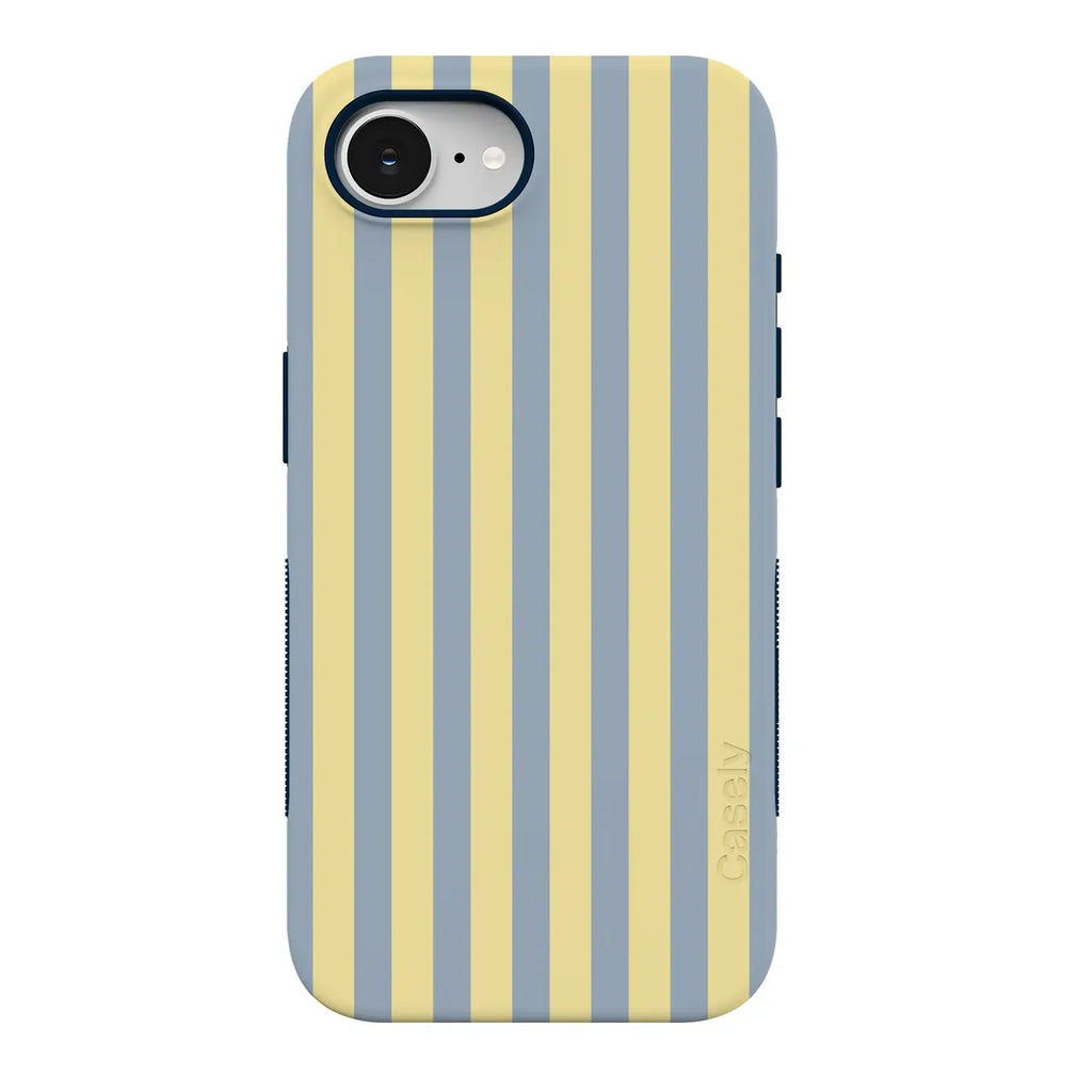 Coastline Stripes | Blue & Yellow Case