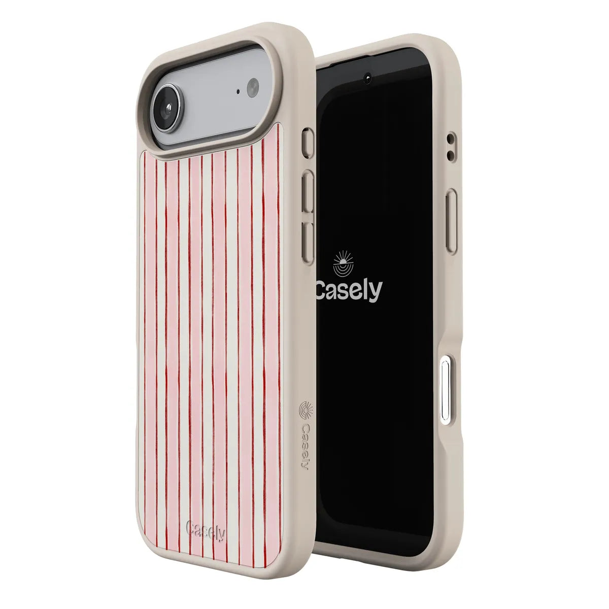 Pretty in Pastel | Blush Stripes Case