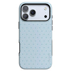 On the Dot | Blue Monochrome Polka Dot Case
