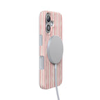 Pretty in Pastel | Blush Stripes Case