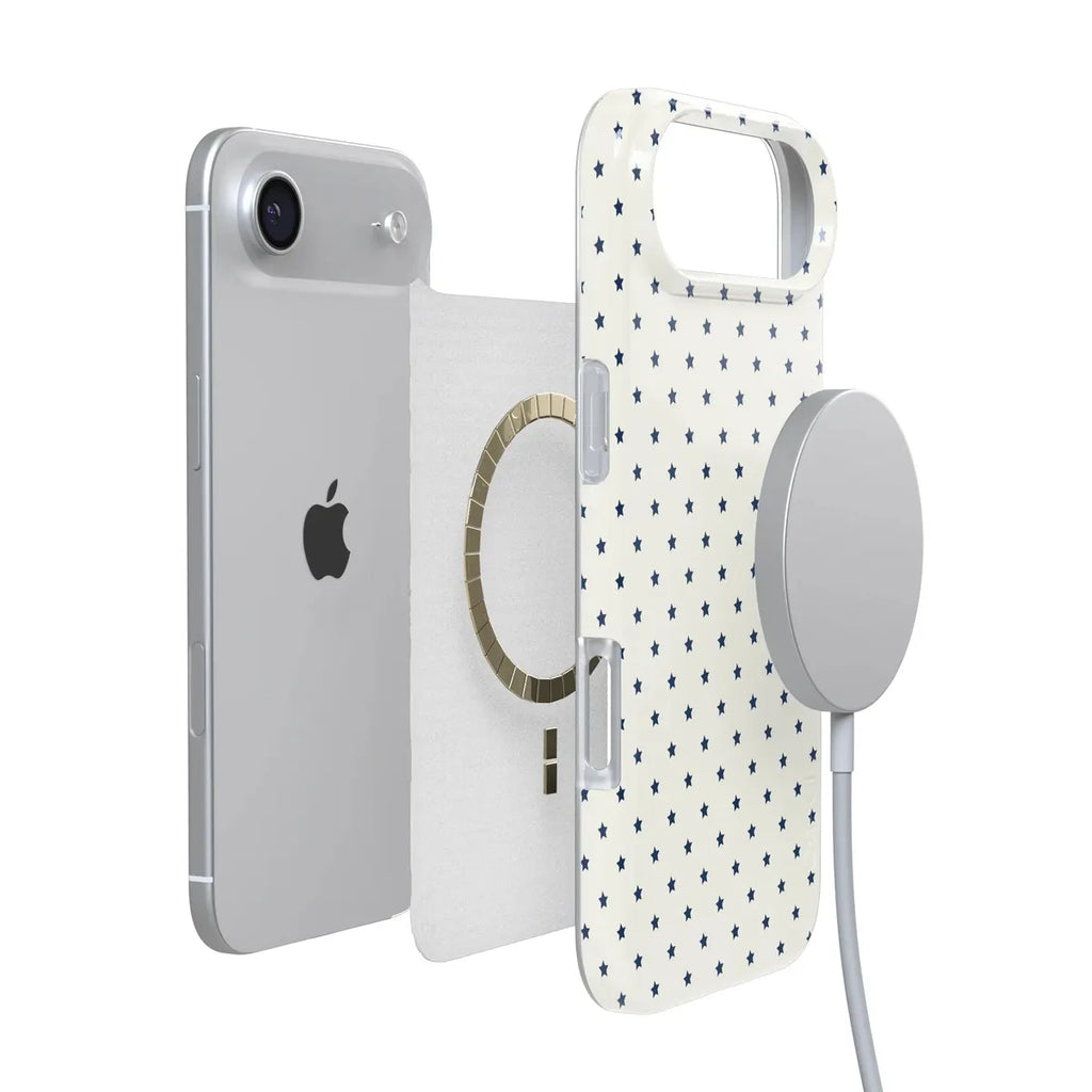 Tiny Stars | Blue & White Case