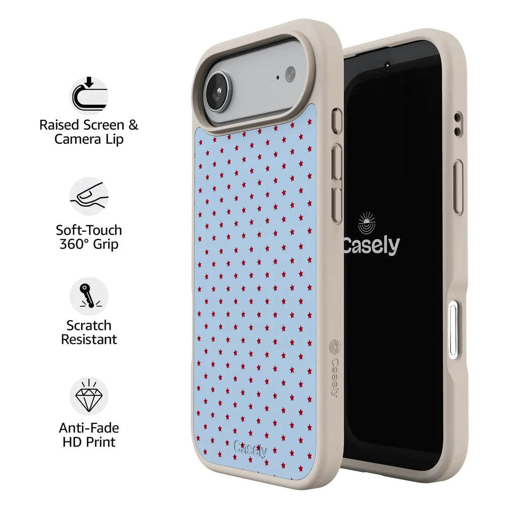 Tiny Stars | Red & Blue Case