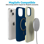Coastline Stripes | Blue & Yellow Case