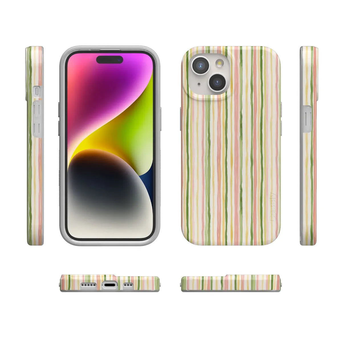 Sweet Stripes | Rainbow Pastel Case