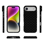 On the Dot | White Polka Dot Case