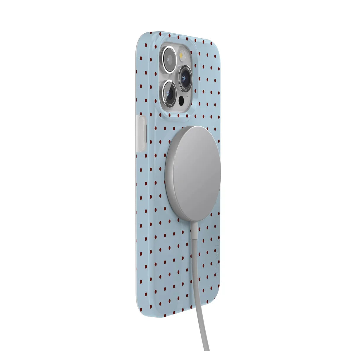 On the Dot | Blue Polka Dot Case