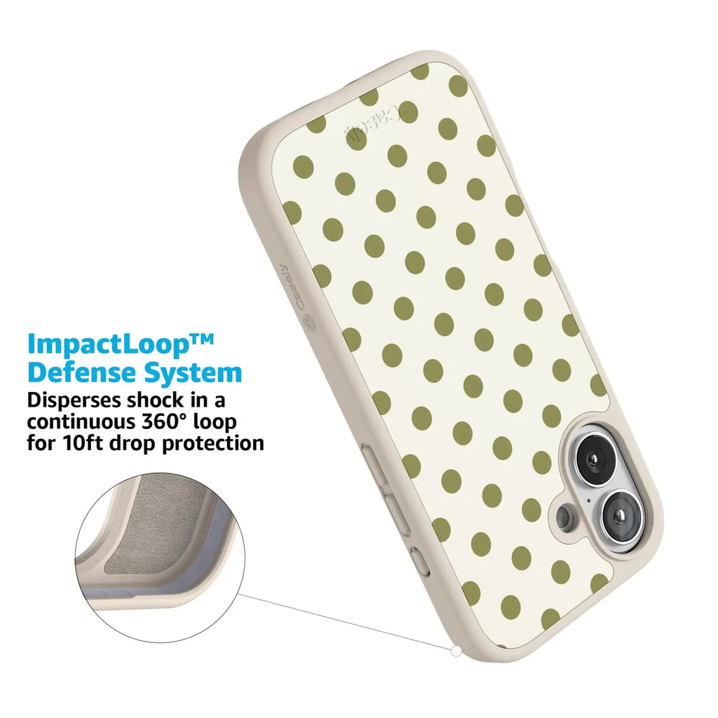 Spotted in SoHo | Green Polka Dot Case