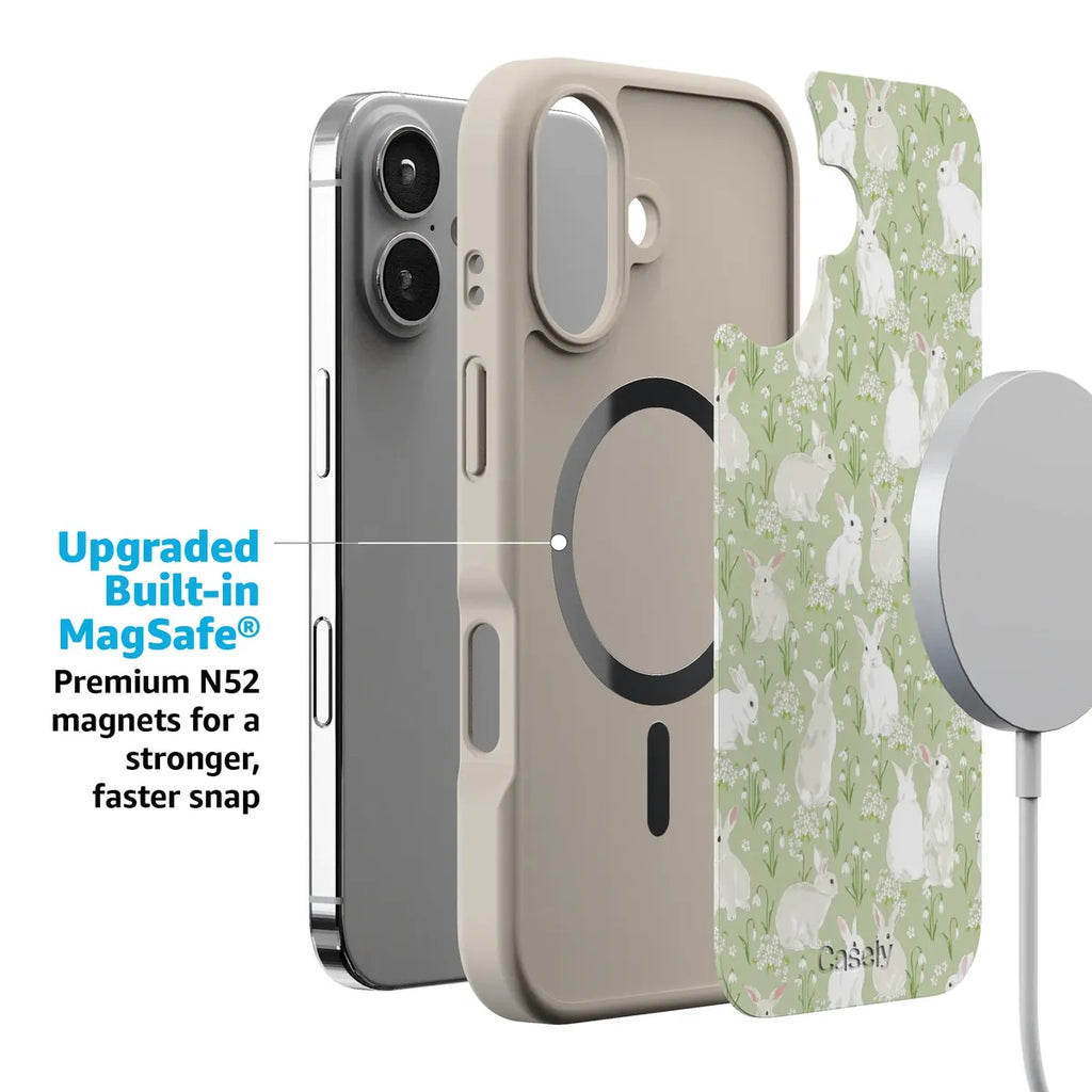 Hop to it | Green Bunny Case