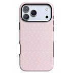 On the Dot | Pink & White Polka Dot Case