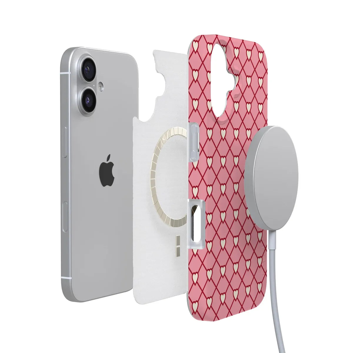 Love Locks | Pink Hearts Case